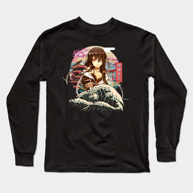 Mana Takamiya's Guardian Spirit Date T-Shirt Long Sleeve T-Shirt by Julie lovely drawings